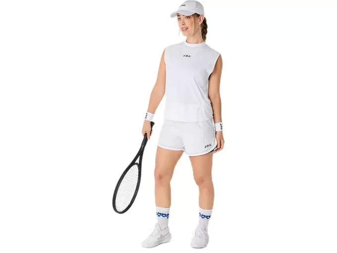 A.P.C. x TOP BEZ RĘKAWÓW Z OKRĄGŁYM KOŁNIERZEM