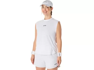 A.P.C. x TOP BEZ RĘKAWÓW Z OKRĄGŁYM KOŁNIERZEM