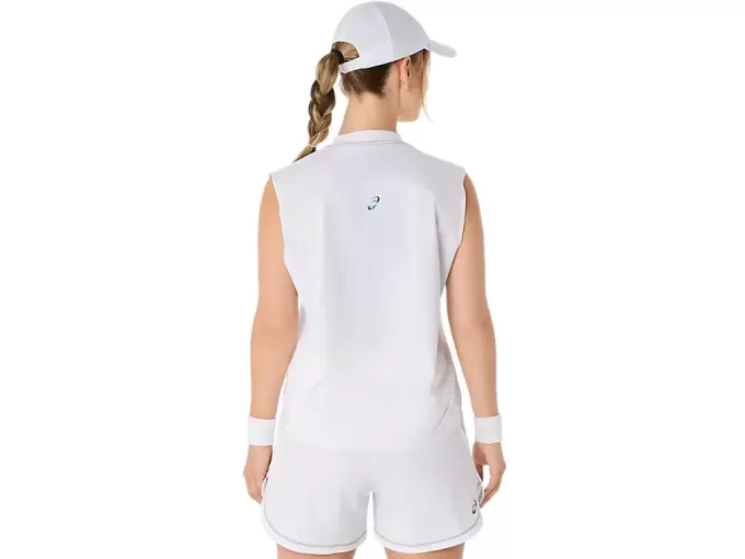 A.P.C. x TOP BEZ RĘKAWÓW Z OKRĄGŁYM KOŁNIERZEM