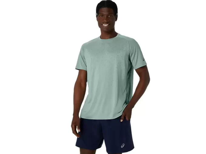 ACTIBREEZE ŻAKARDOWA BLUZKA Z KRÓTKIM RĘKAWEM ACTIBREEZE ŻAKARDOWA BLUZKA Z KRÓTKIM RĘKAWEM