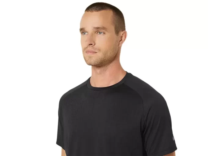 ACTIBREEZE ŻAKARDOWA BLUZKA Z KRÓTKIM RĘKAWEM ACTIBREEZE ŻAKARDOWA BLUZKA Z KRÓTKIM RĘKAWEM