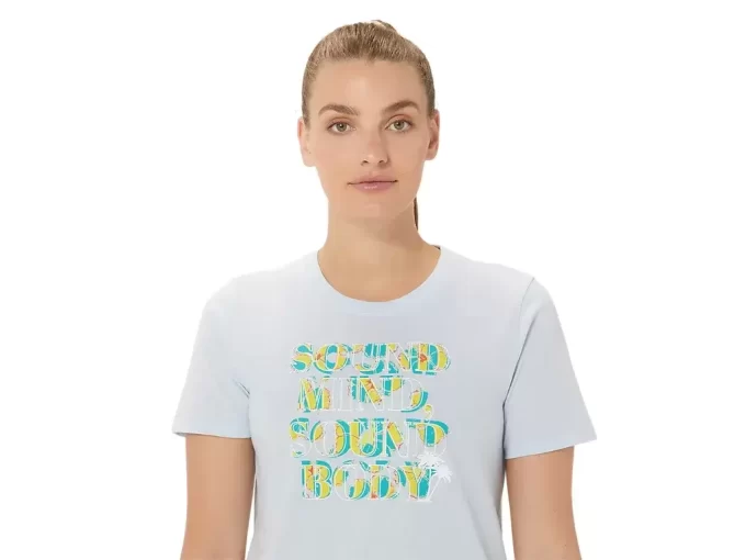 ASICS DAMSKA BLUZA Z NAPISEM HIBISCUS ASICS DAMSKA BLUZA Z NAPISEM HIBISCUS