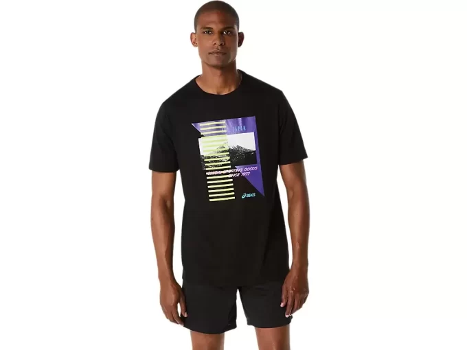 ASICS RETRO KOSZULKA Z KRÓTKIM RĘKAWEM ASICS RETRO KOSZULKA Z KRÓTKIM RĘKAWEM