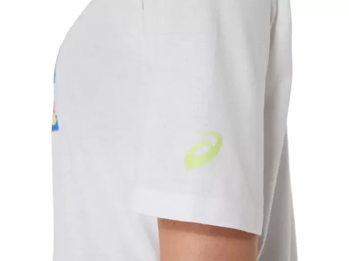 ASICS RETRO SUNSET KOSZULKA Z KRÓTKIM RĘKAWEM ASICS RETRO SUNSET KOSZULKA Z KRÓTKIM RĘKAWEM