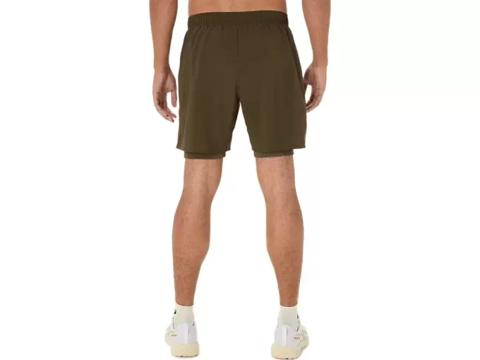 ASICS SILVER 2N1 7-CALOWE SZORTY