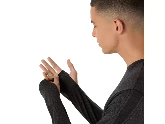 BEZSZWOWY TOP Z DŁUGIM RĘKAWEM ROAD