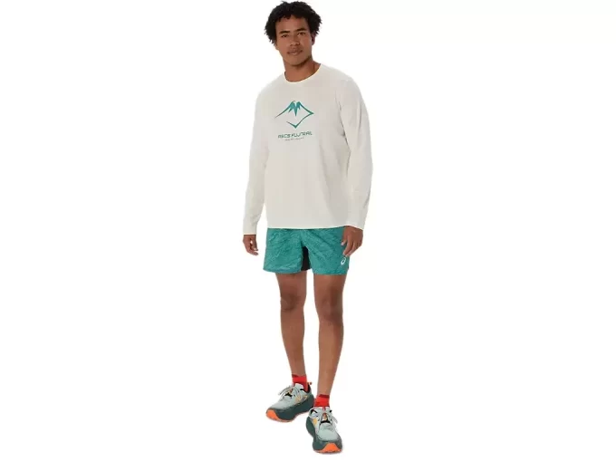 Bluzka z długim rękawem i logo FUJITRAIL