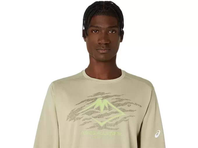 Bluzka z długim rękawem i logo FUJITRAIL