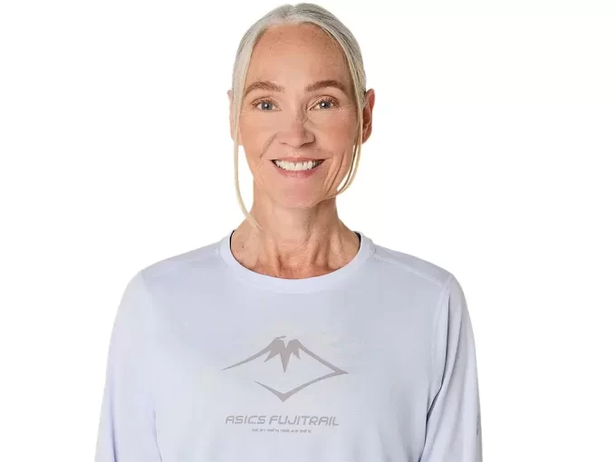 Bluzka z długim rękawem i logo FUJITRAIL