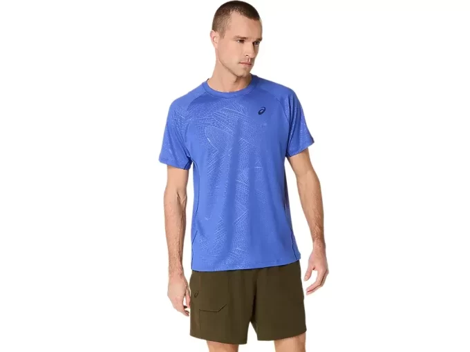 Bluzka z krótkim rękawem z nadrukiem Game na całej powierzchni