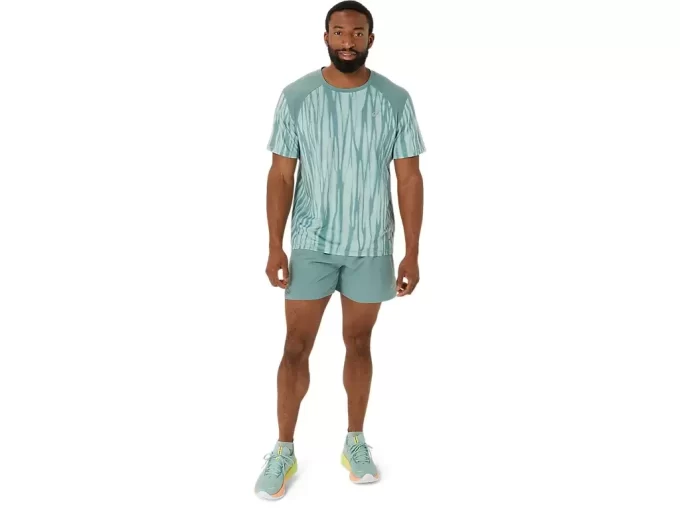 BLUZKA Z KRÓTKIM RĘKAWEM Z NADRUKIEM ROAD ALL OVER