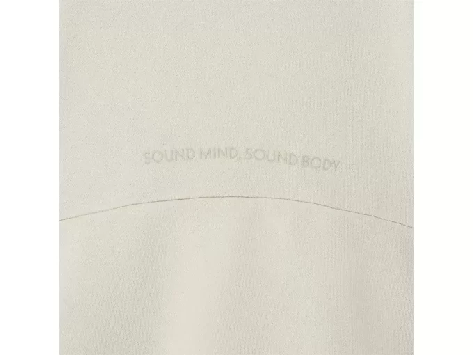 Bluzka z wysokim kołnierzem z dzianiny frotte