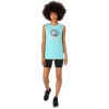 DAMSKA KOSZULKA ASICS SUN IN THE SKY Z NAPISEM MUSCLE TEE