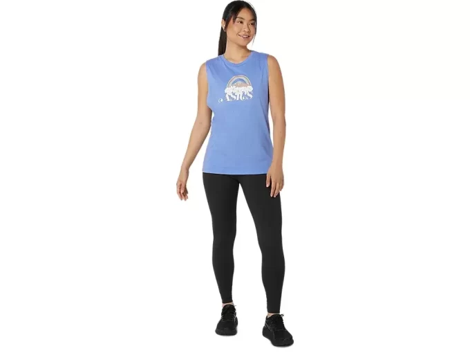 DAMSKA KOSZULKA ASICS YOUR ADVENTURE MUSCLE TEE DAMSKA KOSZULKA ASICS YOUR ADVENTURE MUSCLE TEE