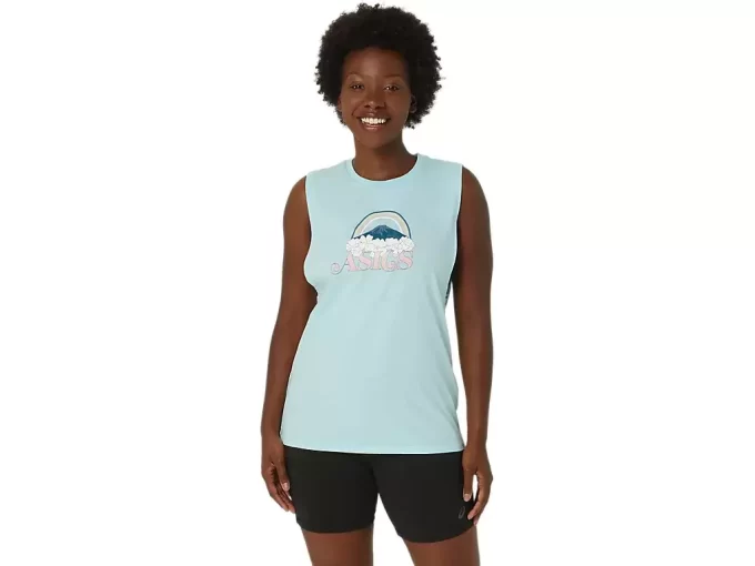 DAMSKA KOSZULKA ASICS YOUR ADVENTURE MUSCLE TEE