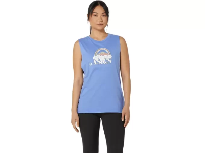DAMSKA KOSZULKA ASICS YOUR ADVENTURE MUSCLE TEE DAMSKA KOSZULKA ASICS YOUR ADVENTURE MUSCLE TEE