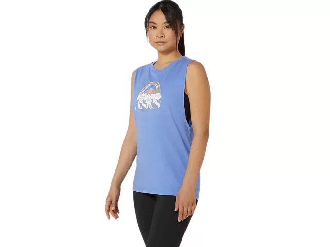 DAMSKA KOSZULKA ASICS YOUR ADVENTURE MUSCLE TEE DAMSKA KOSZULKA ASICS YOUR ADVENTURE MUSCLE TEE