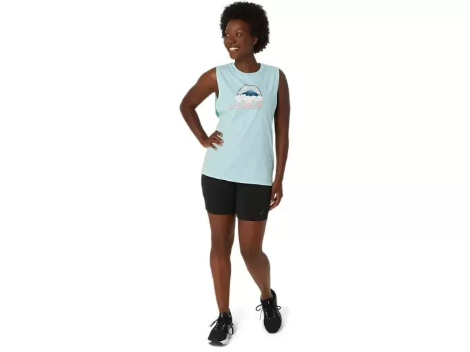 DAMSKA KOSZULKA ASICS YOUR ADVENTURE MUSCLE TEE