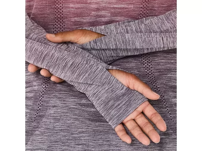 DAMSKI BEZSZWOWY TOP Z DŁUGIM RĘKAWEM