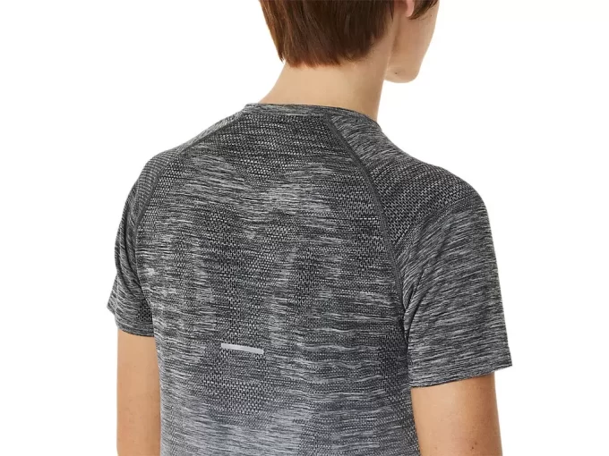 DAMSKI BEZSZWOWY TOP Z KRÓTKIM RĘKAWEM DAMSKI BEZSZWOWY TOP Z KRÓTKIM RĘKAWEM