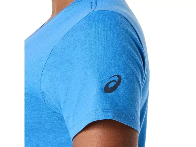 DAMSKI KOSZULKA Z DEKOLTEM W SZPIC Z NAPISEM SŁONECZNIK