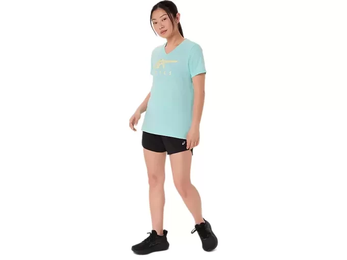 Damskie paski ASICS z dekoltem w serek