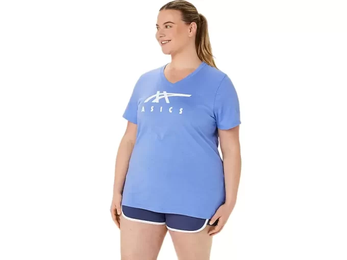 Damskie paski ASICS z dekoltem w serek