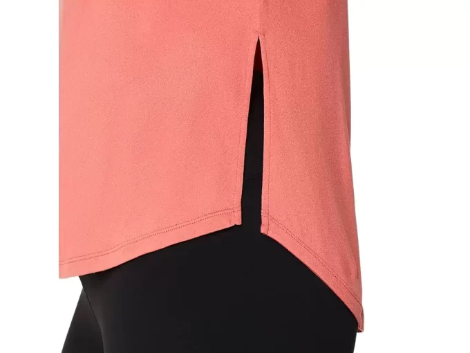 ELASTYCZNA BLUZA Z KRÓTKIM RĘKAWEM