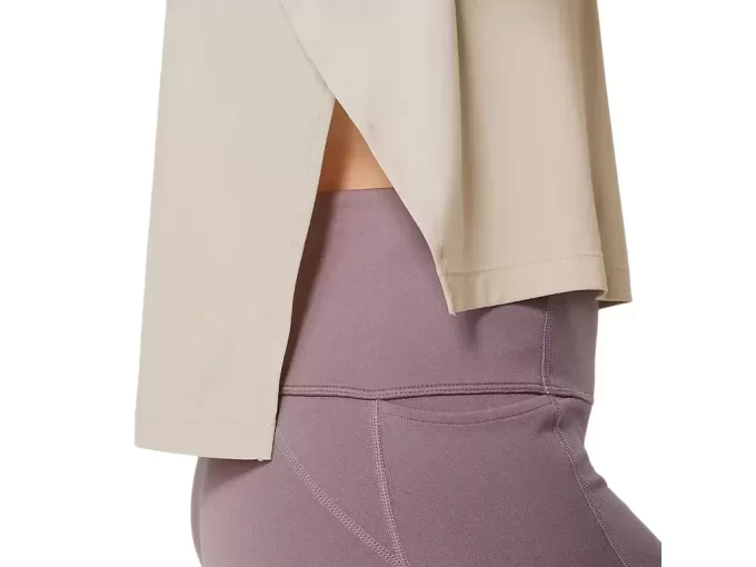 ELASTYCZNA BLUZA Z KRÓTKIM RĘKAWEM