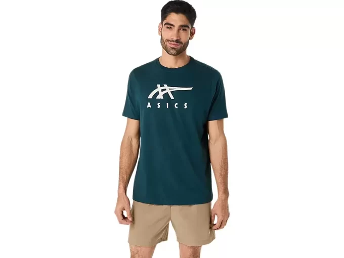 Koszulka z krótkim rękawem ASICS STRIPE Koszulka z krótkim rękawem ASICS STRIPE