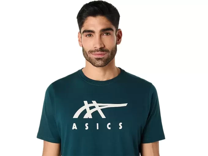 Koszulka z krótkim rękawem ASICS STRIPE Koszulka z krótkim rękawem ASICS STRIPE