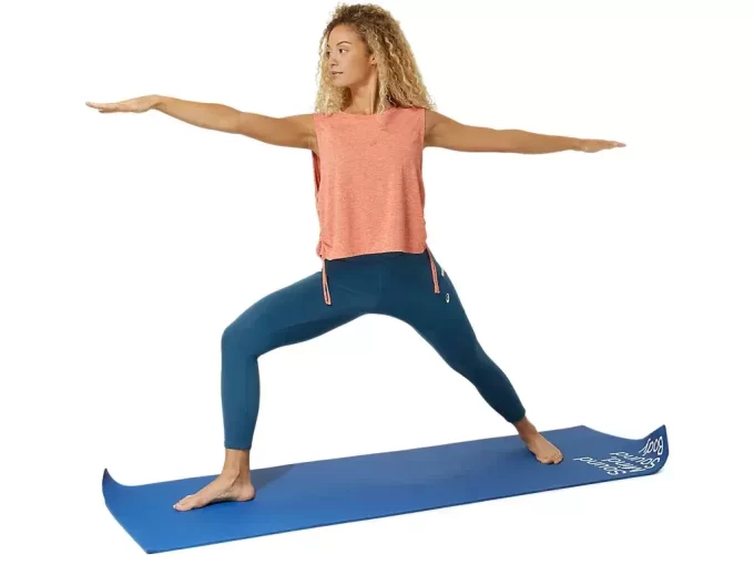 NAGINO FLEX HEATHER BEZRĘKAWOWY TOP