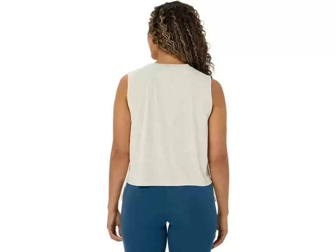 NAGINO FLEX HEATHER BEZRĘKAWOWY TOP