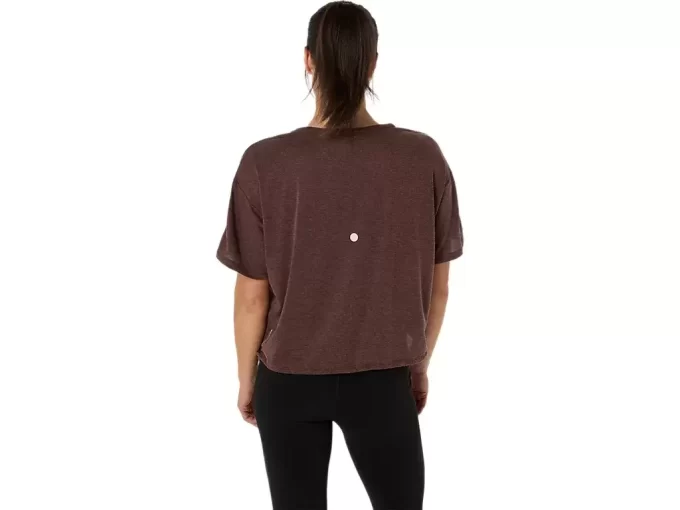 NAGINO RUN REGULOWANY TOP Z KRÓTKIM RĘKAWEM