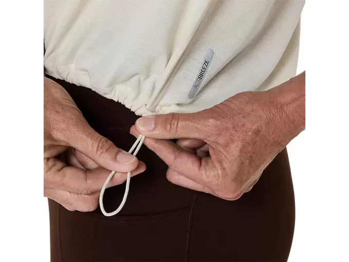 NAGINO RUN REGULOWANY TOP Z KRÓTKIM RĘKAWEM