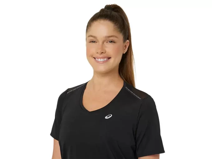 TOP ROAD Z DEKOLTEM W SEREK I KRÓTKIM RĘKAWEM TOP ROAD Z DEKOLTEM W SEREK I KRÓTKIM RĘKAWEM