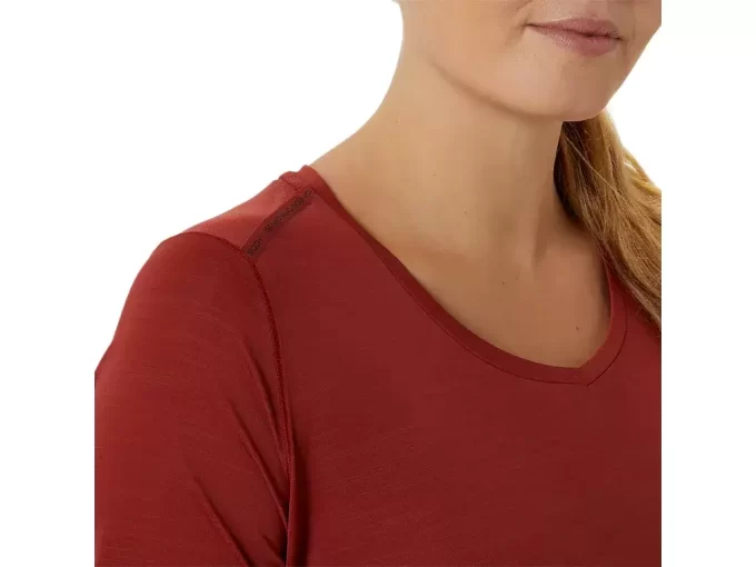 TOP ROAD Z DEKOLTEM W SEREK I KRÓTKIM RĘKAWEM TOP ROAD Z DEKOLTEM W SEREK I KRÓTKIM RĘKAWEM