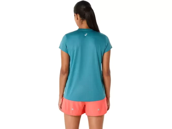 TOP Z KRÓTKIM RĘKAWEM Z LOGO FUJITRAIL