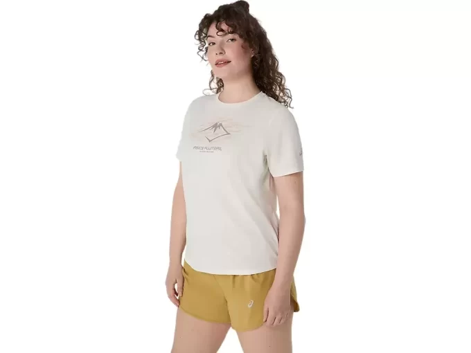 TOP Z KRÓTKIM RĘKAWEM Z LOGO FUJITRAIL