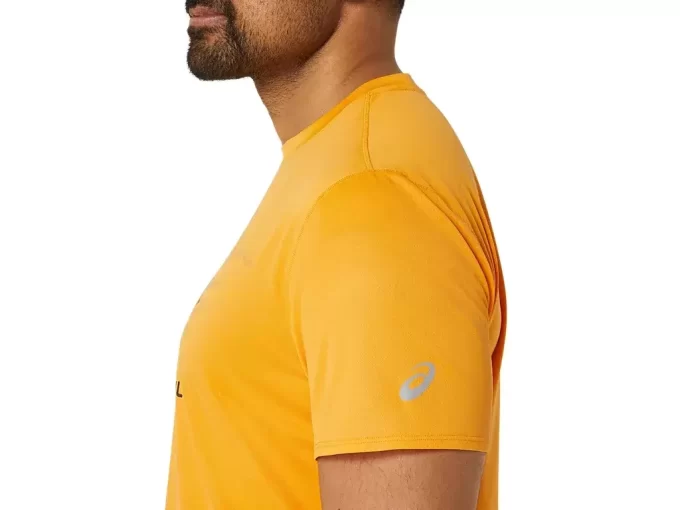 TOP Z KRÓTKIM RĘKAWEM Z LOGO FUJITRAIL