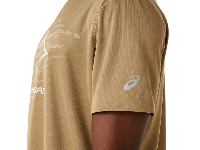 TOP Z KRÓTKIM RĘKAWEM Z LOGO FUJITRAIL TOP Z KRÓTKIM RĘKAWEM Z LOGO FUJITRAIL