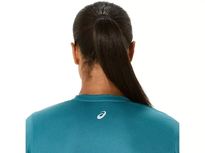 TOP Z KRÓTKIM RĘKAWEM Z LOGO FUJITRAIL