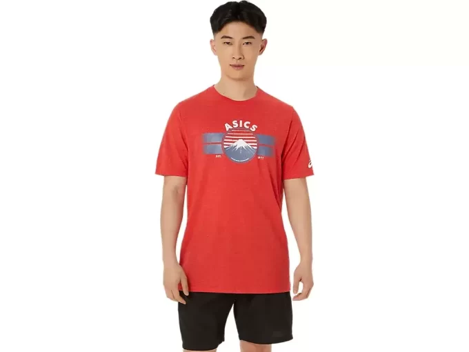 UNISEX ASICS EST 1977 MOUNTAIN TEE