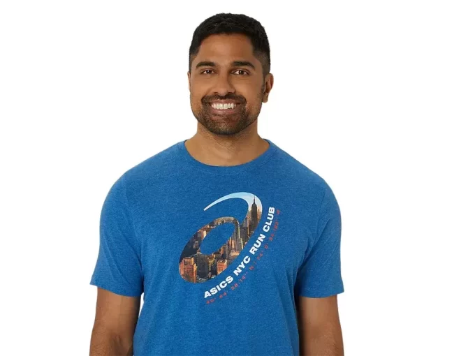 UNISEXOWA BLUZA ASICS NYC RUN CLUB 2.0